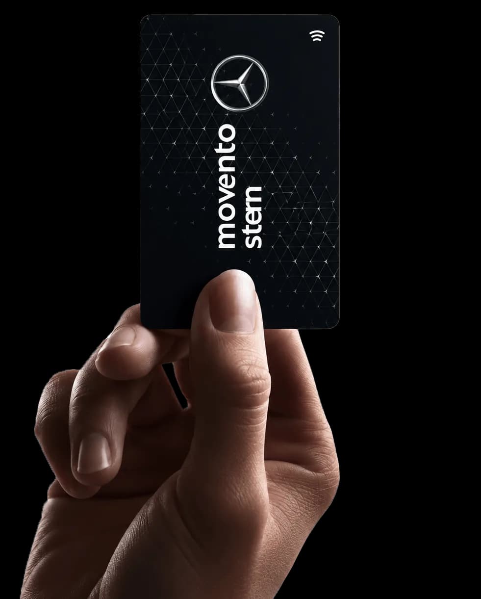 Tarjeta NFC de Mercedes Stern