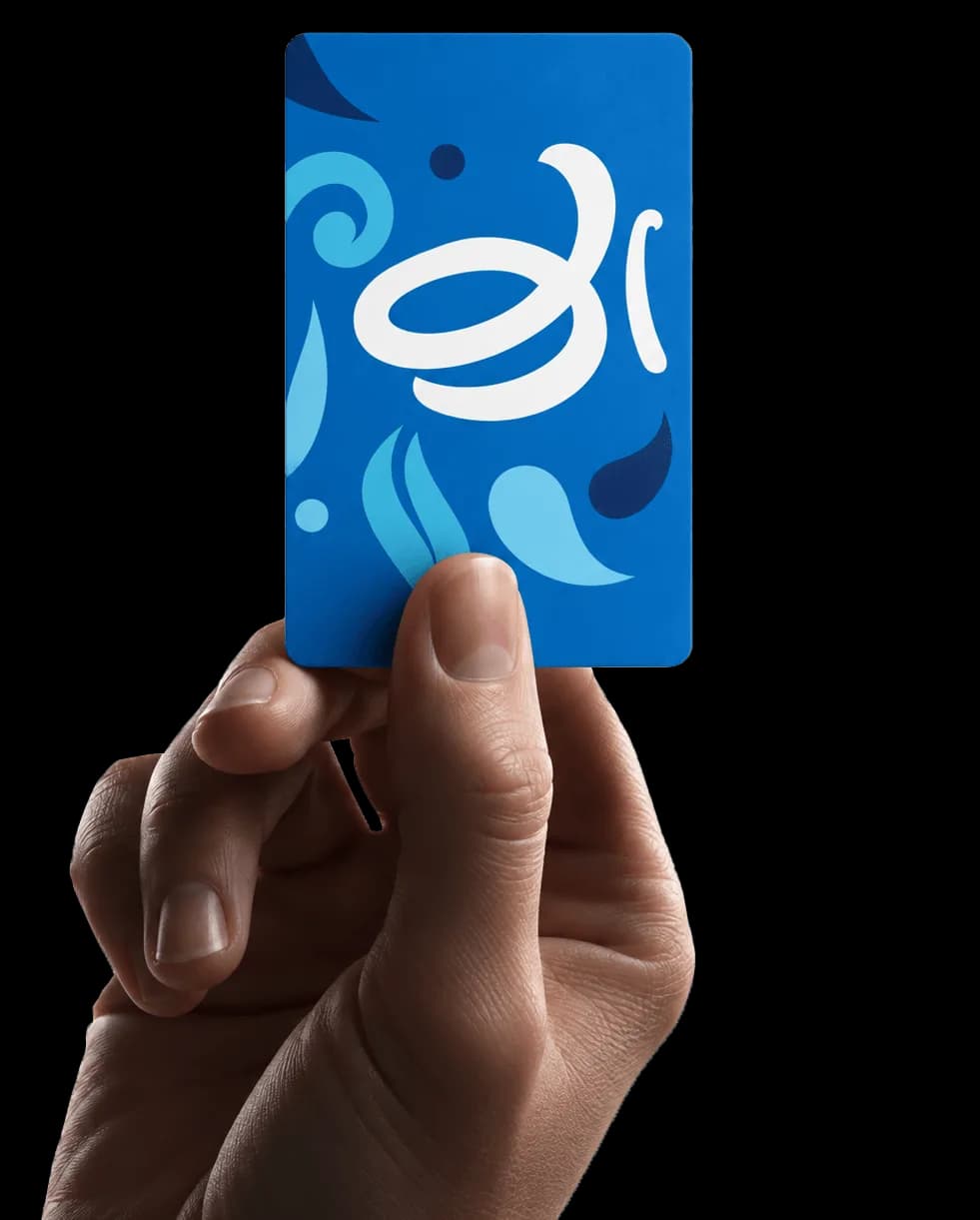 Tarjeta NFC de Quescream