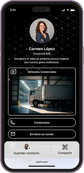 tarjeta digital automoción