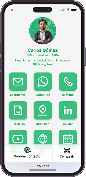 tarjeta digital marketing