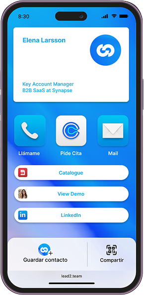 tarjeta digital startup